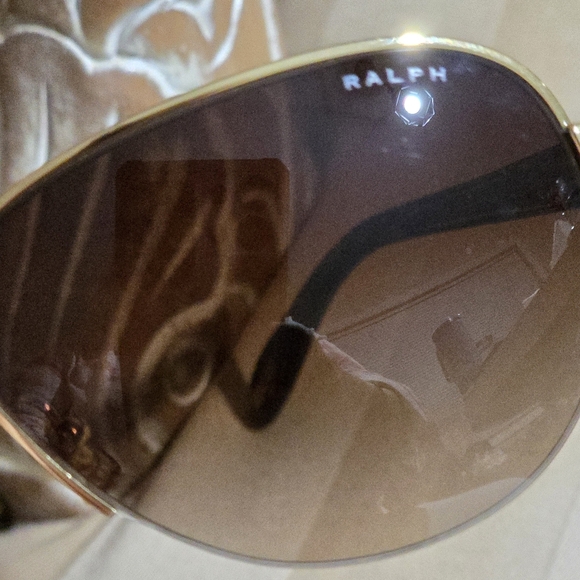 RALPH FOR RALPH AVIATOR RALPH LAUREN  PILOT SUNGLASSES RA4095 - Picture 4 of 9
